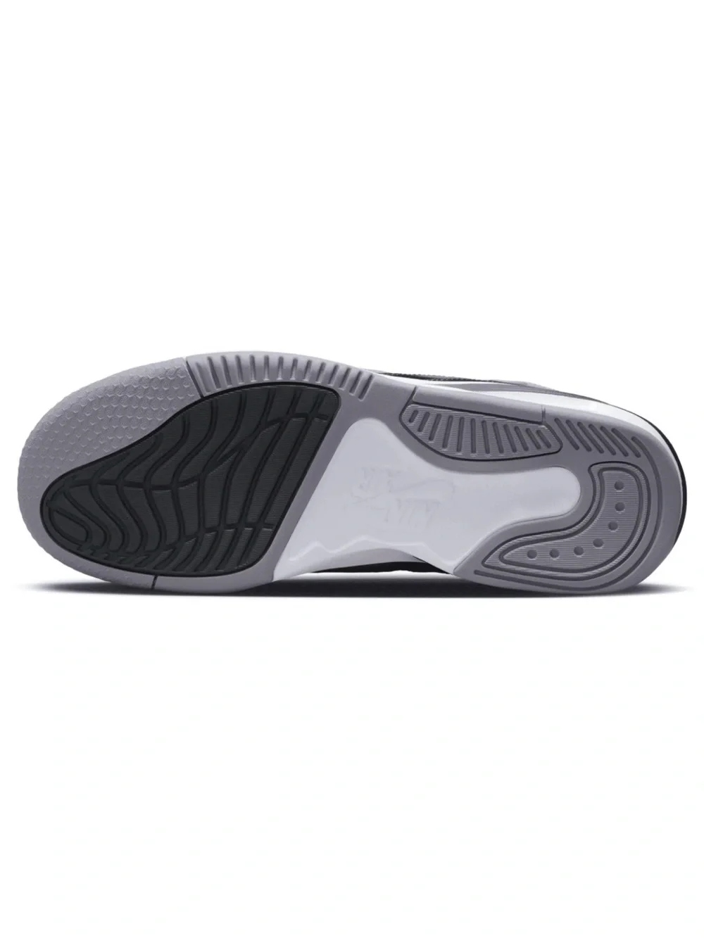 Jordan Men's Gray, Black & Gold Low-Top Sneakers